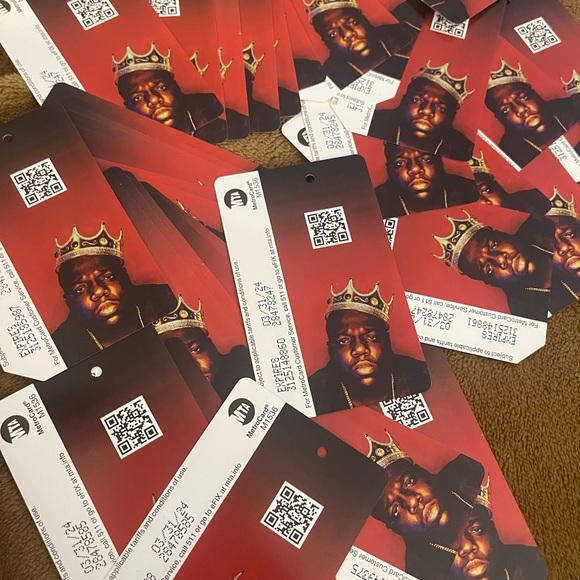 Biggie 50th Birthday Limited Edition Metrocard - Picture 3 of 3
